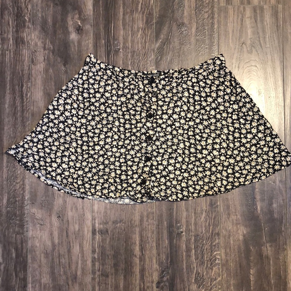 Floral Mini Skirt